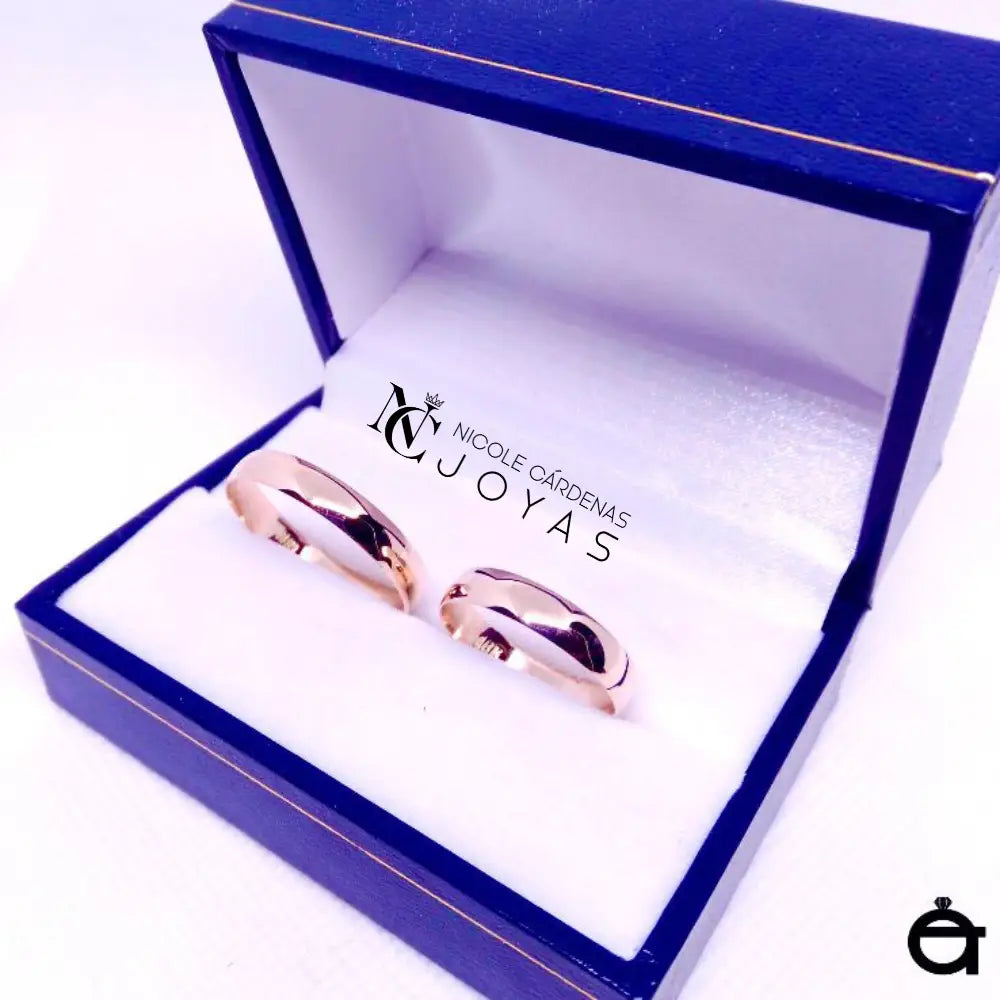 ARGOLLAS ORO 18K 4 Gramos/4 mm Ancho