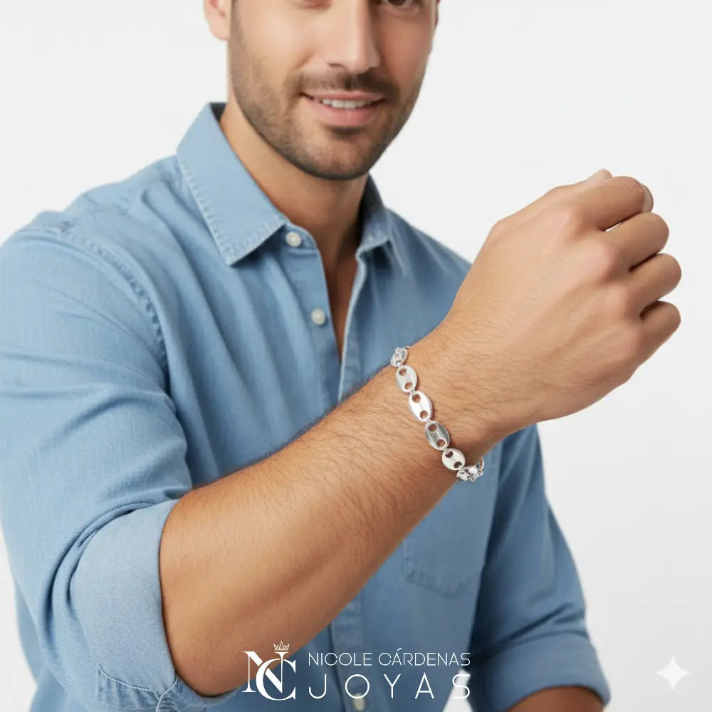 PULSERA GUCCI ESLABÓN 20,5 cm LARGO
