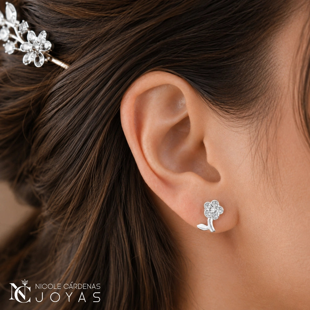 AROS FLOR CON TOPE ESFERA