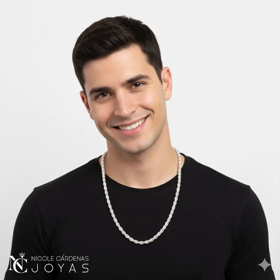 CADENA TURBILLÓN VARÓN 50 CM