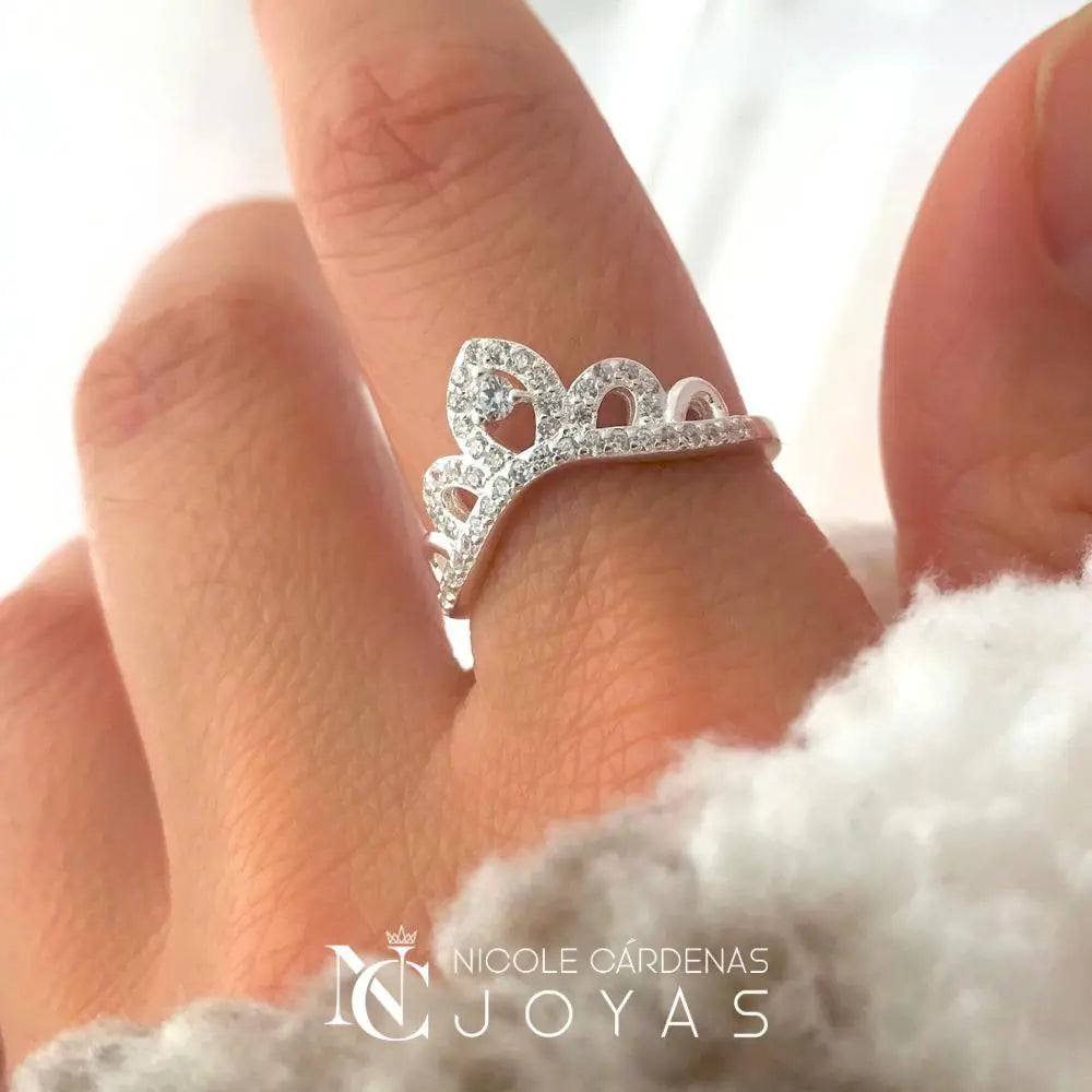 ANILLO CORONA Y CIRCONES