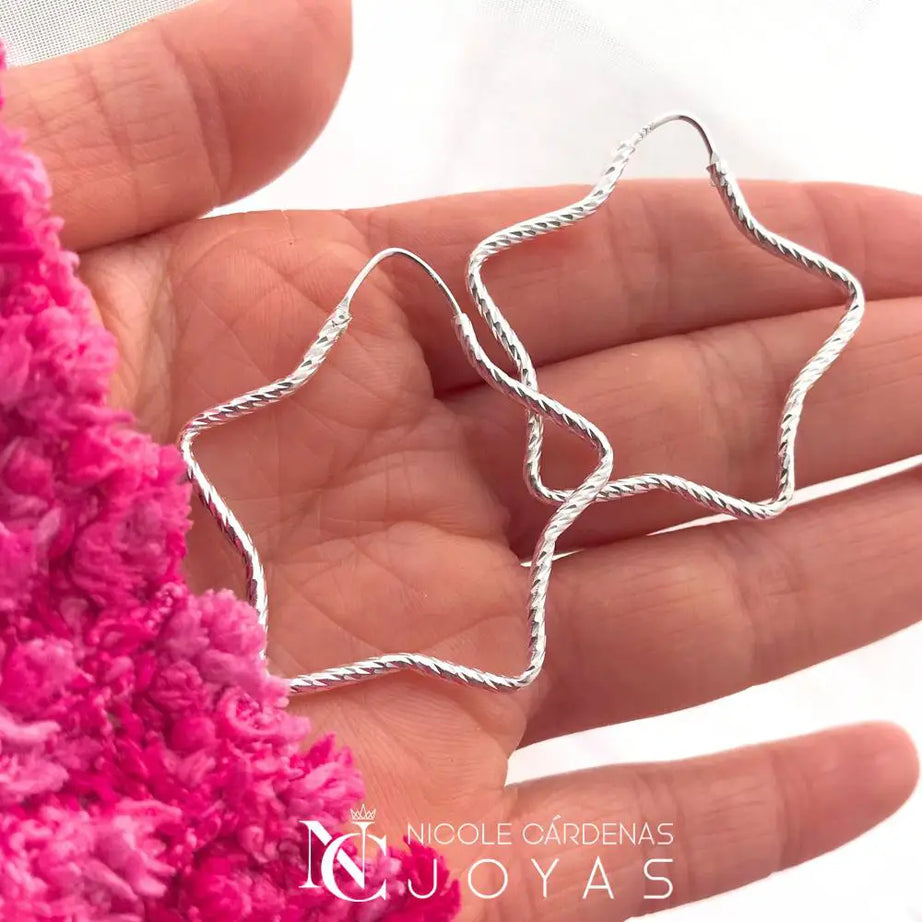 ARGOLLA ESTRELLA FACETADA DE 35 MM DIAMETRO