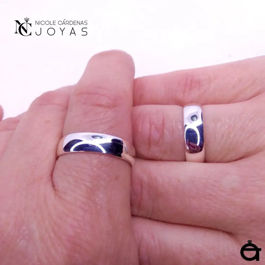 ARGOLLAS PLATA 980 - 5,5 mm Ancho