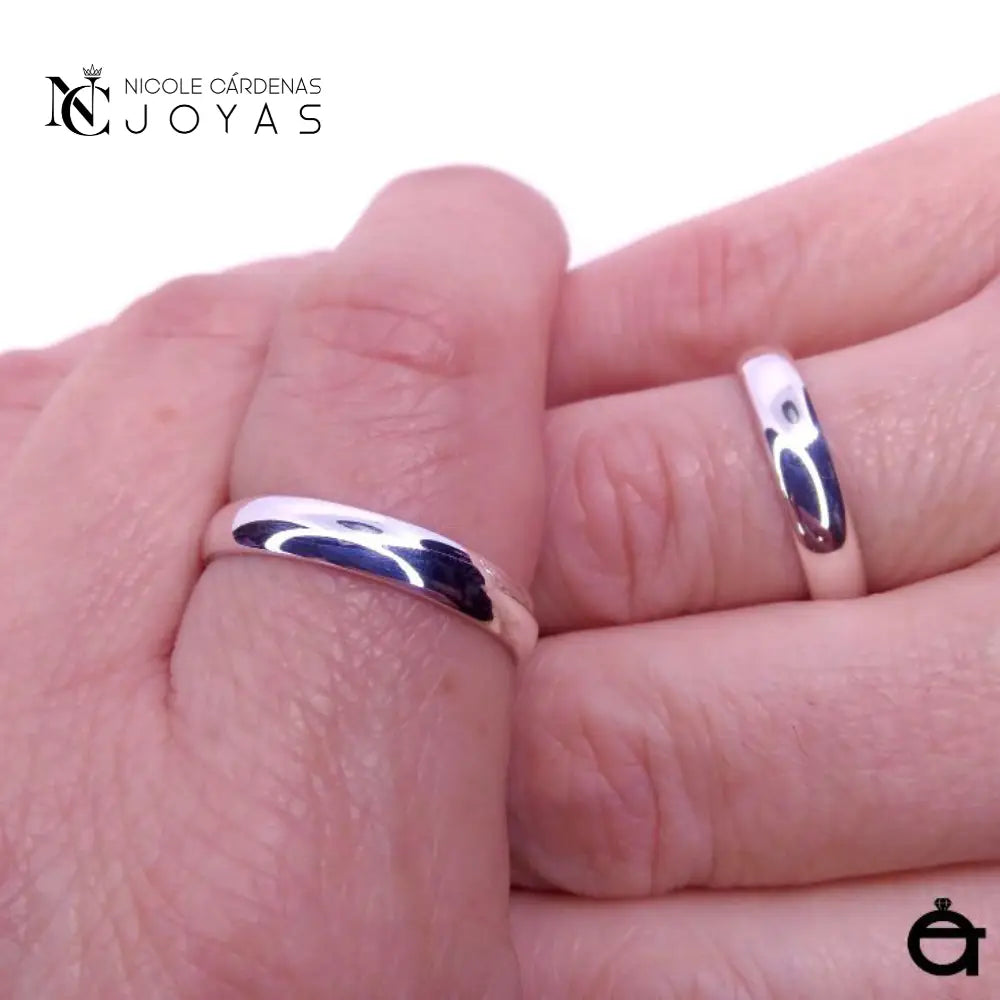 ARGOLLAS PLATA 980 - 4 mm Ancho