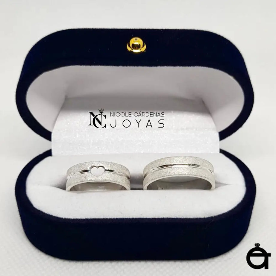 ARGOLLAS SATINADAS PLATA 980 - 6 mm Ancho