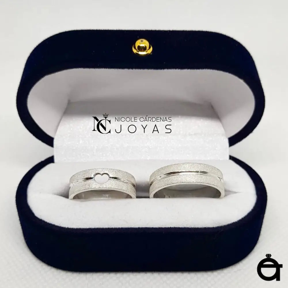 ARGOLLAS SATINADAS PLATA 980 - 6 mm Ancho