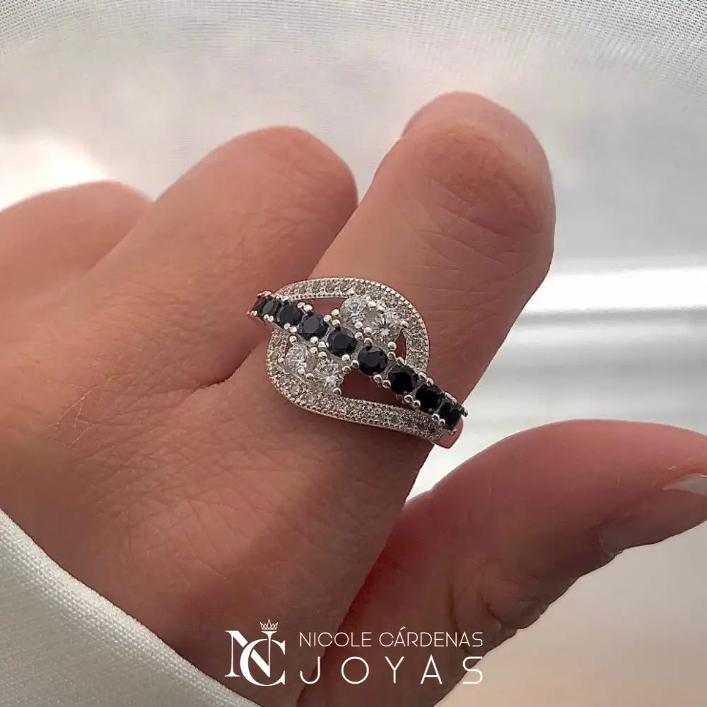 ANILLO CIRCONES ONIX