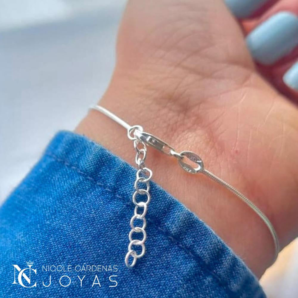 PULSERA CRUCES, ESTRELLA Y CORAZÓN