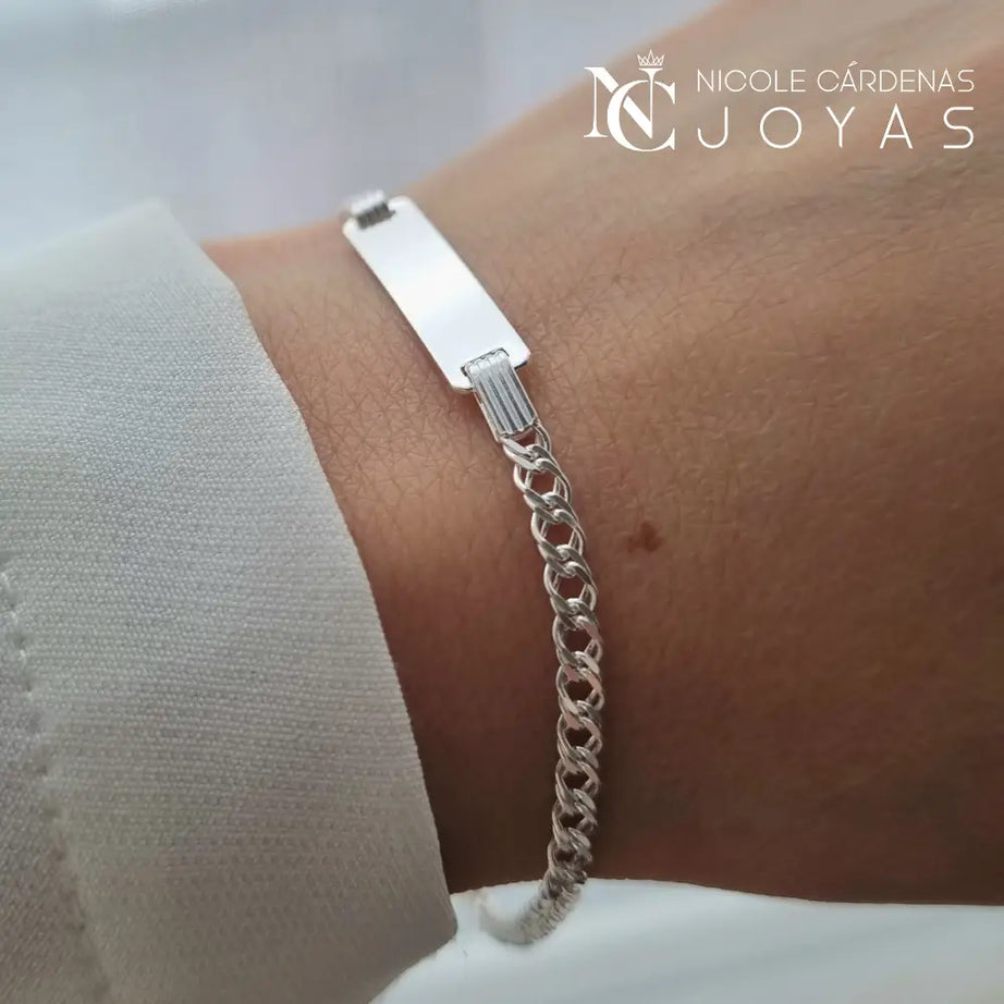 PULSERA PIOCHA DOBLE GRUMET