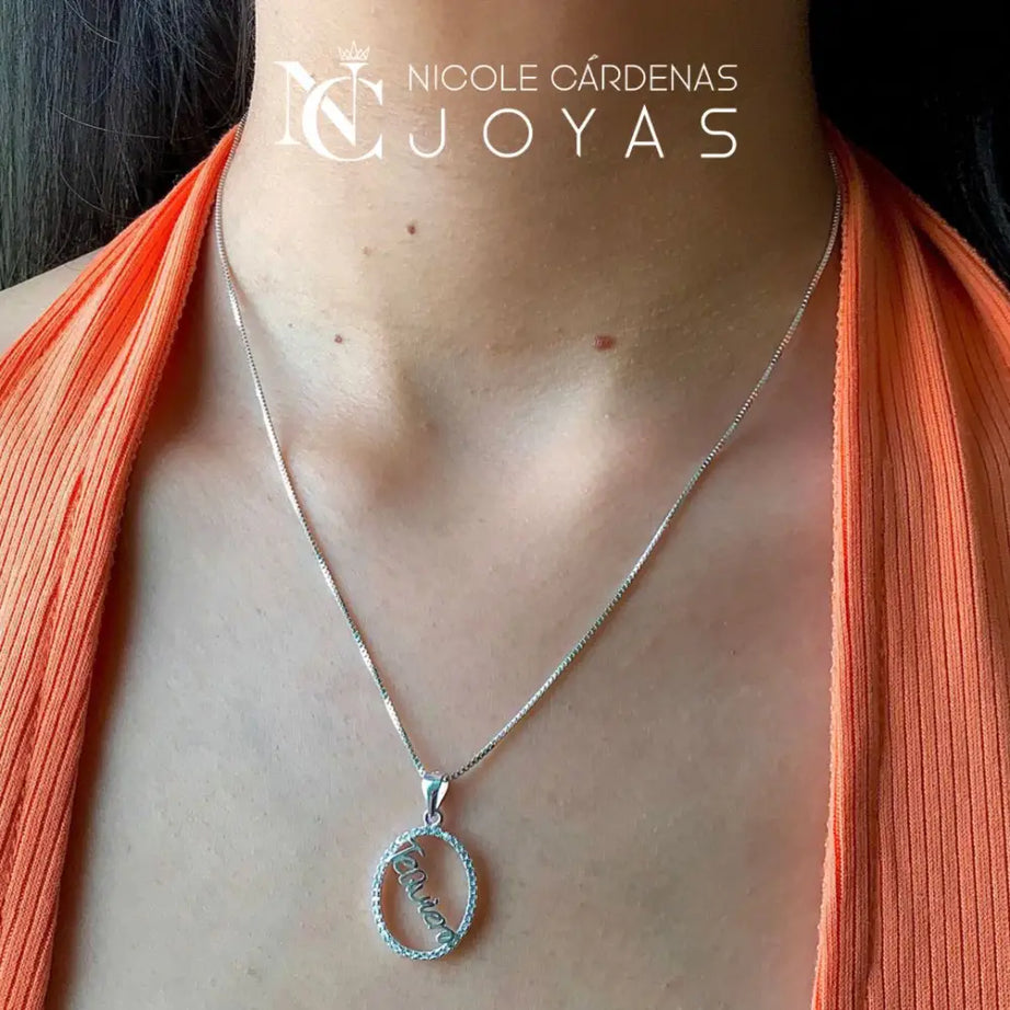 COLLAR CIRCULAR TE QUIERO CON CIRCONES