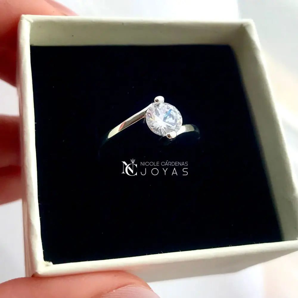ANILLO CIRCÓN SOLITARIO