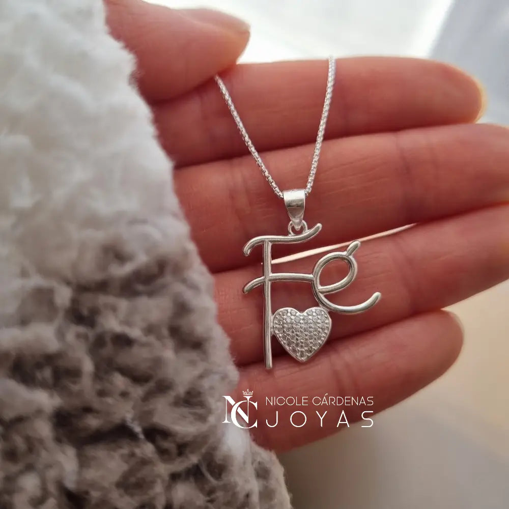 COLLAR FÉ Y CORAZÓN