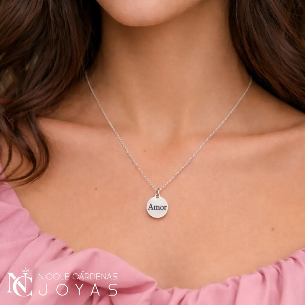 COLLAR AMOR - 1 CM DIÁMETRO
