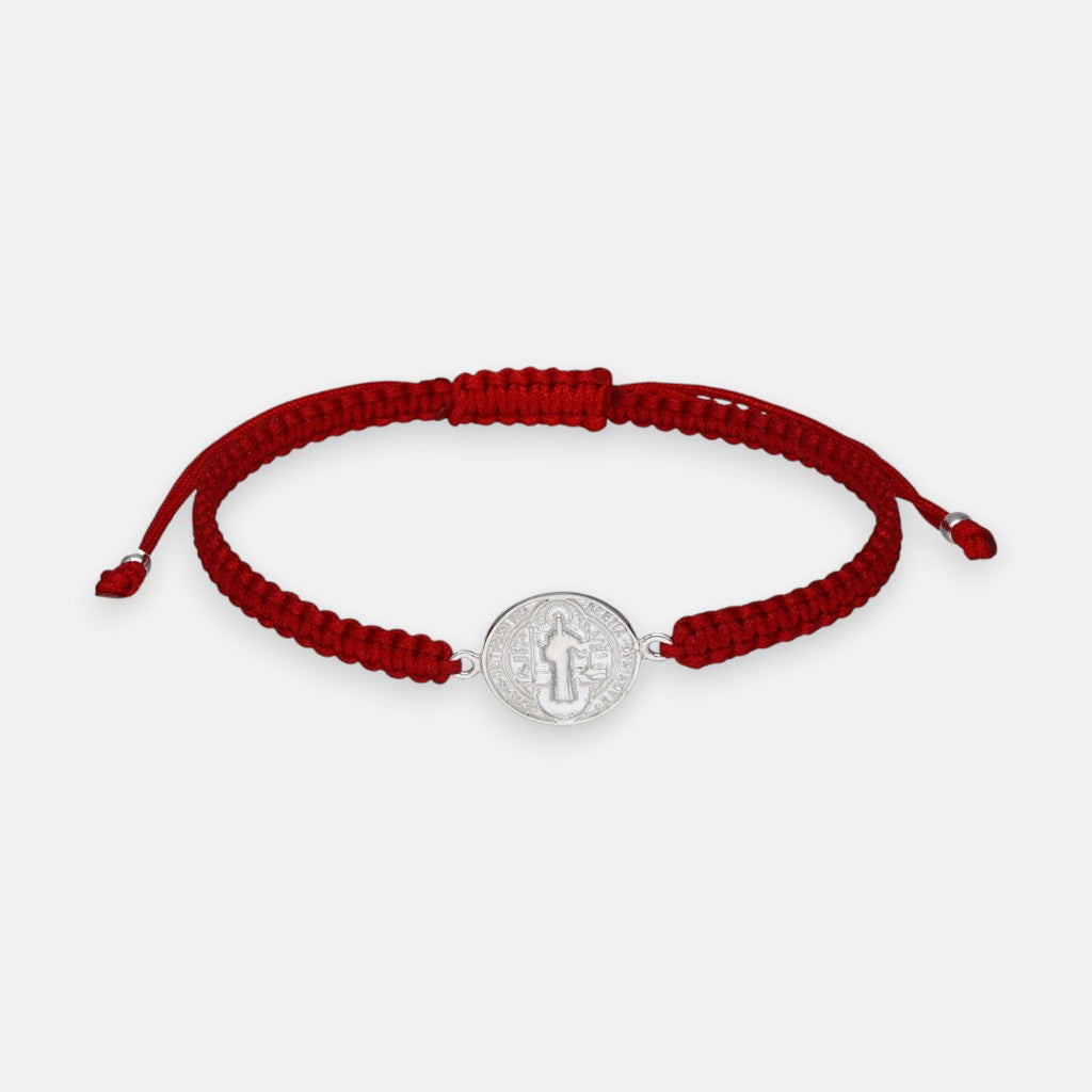 PULSERA HILO ROJO SAN BENITO PROTECTOR ADULTO