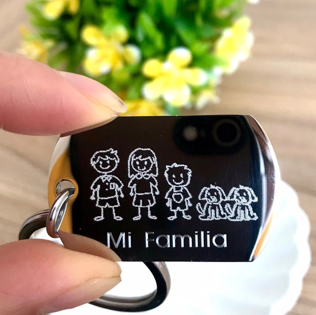 LLAVERO MI FAMILIA