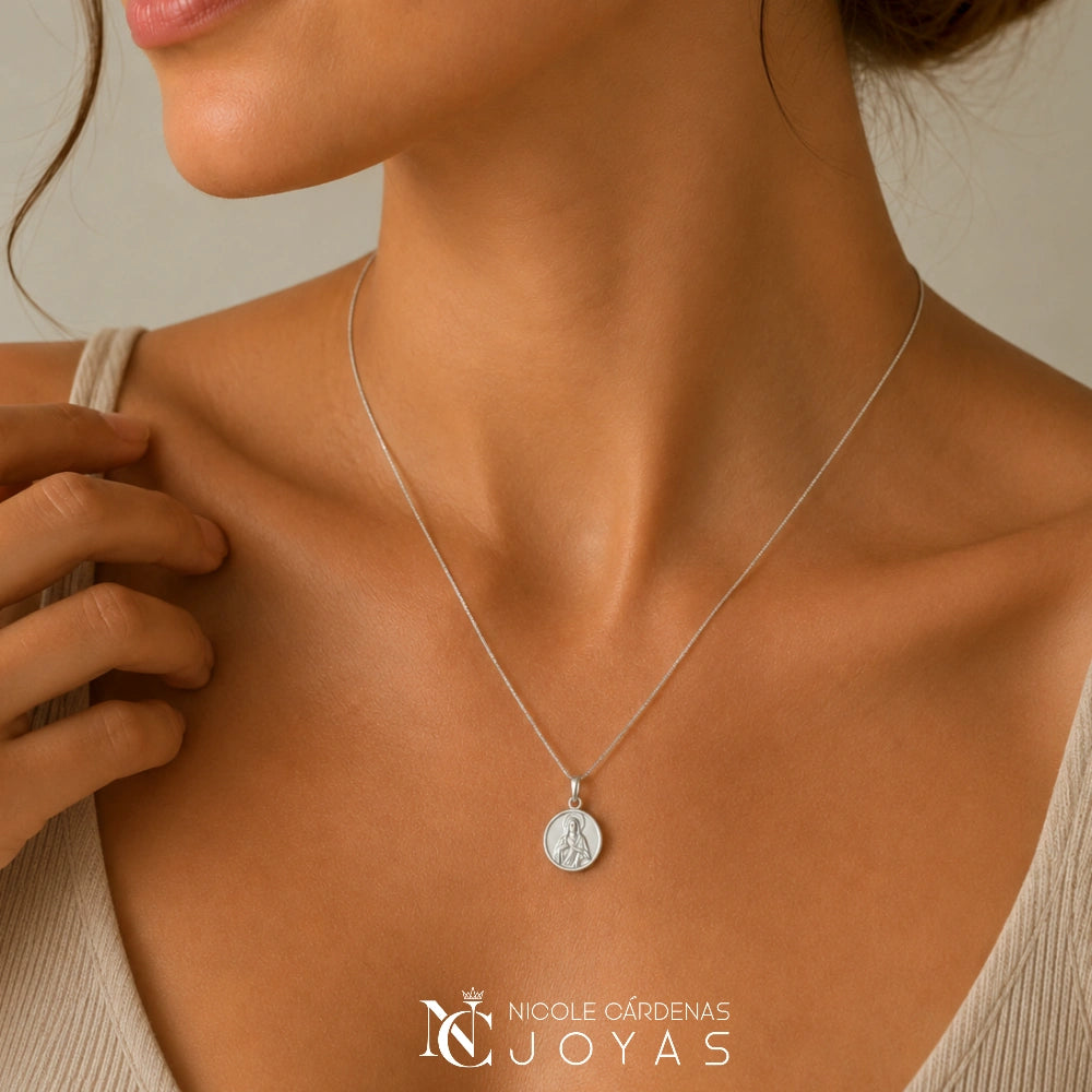 COLLAR SAGRADO CORAZÓN DE JESÚS 12MM