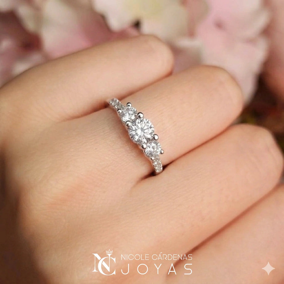 ANILLO TRIOLOGÍA DE CIRCONES