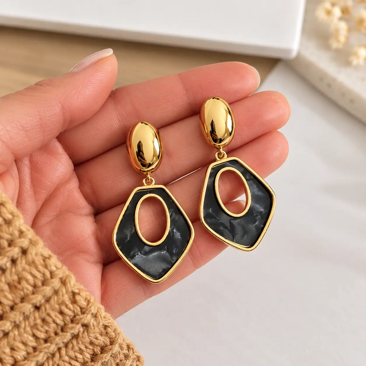 AROS NÁCAR NOIR ELEGANCE