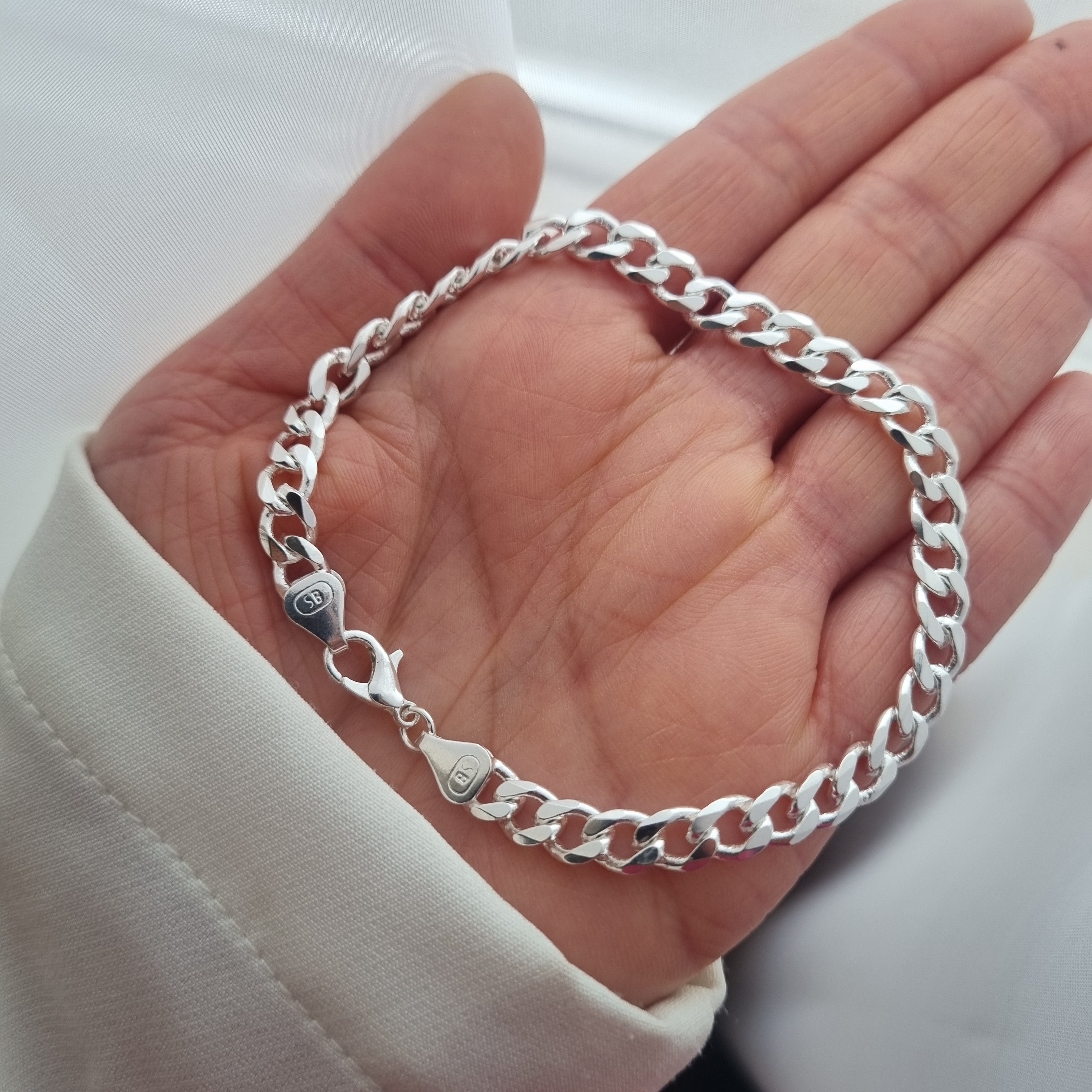 PULSERA GRUMET 20,5 cm LARGO- 5 mm ANCHO