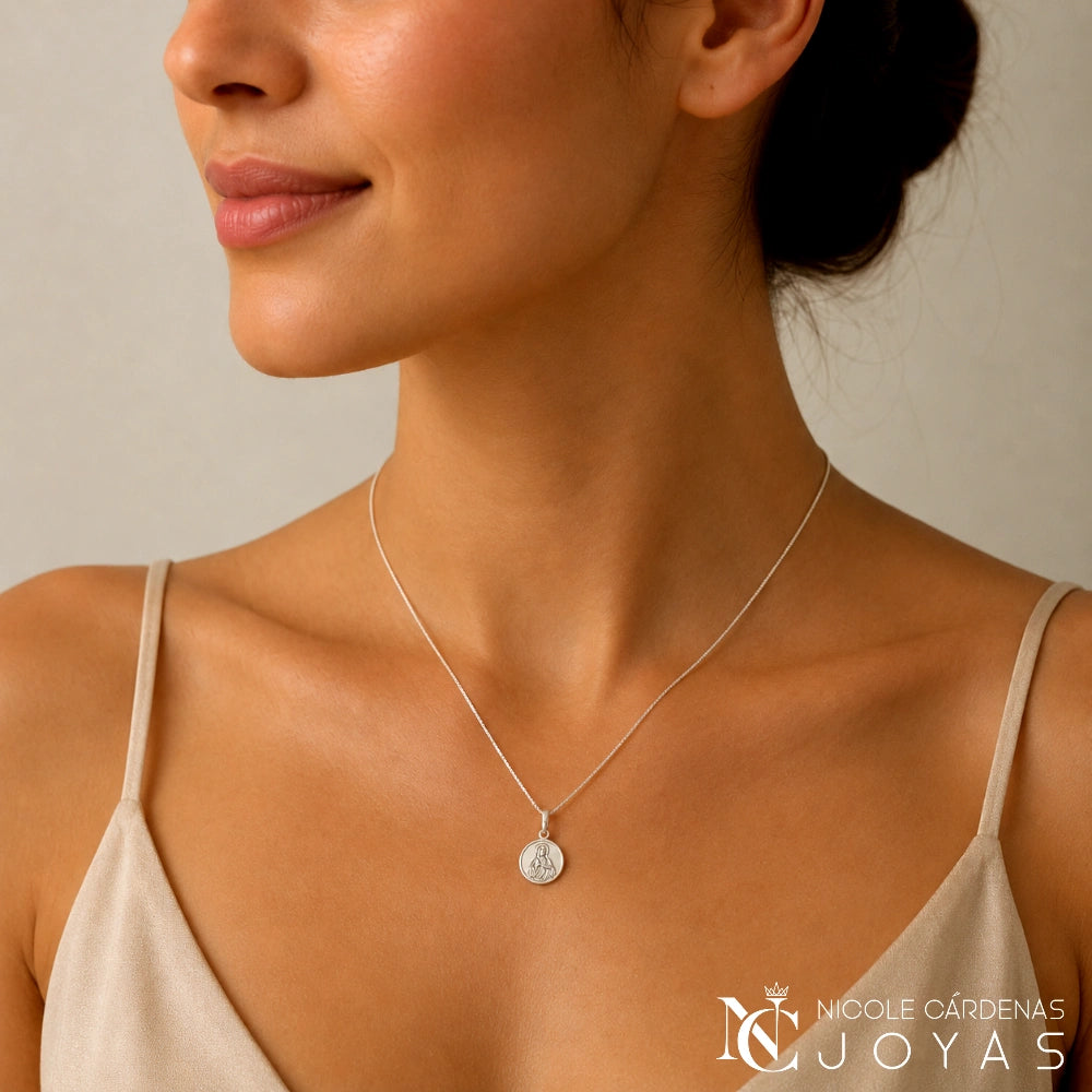 COLLAR SAGRADO CORAZÓN DE JESÚS 12MM