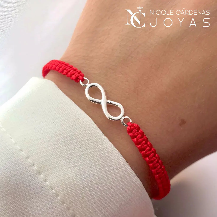 PULSERA HILO ROJO INFINITO