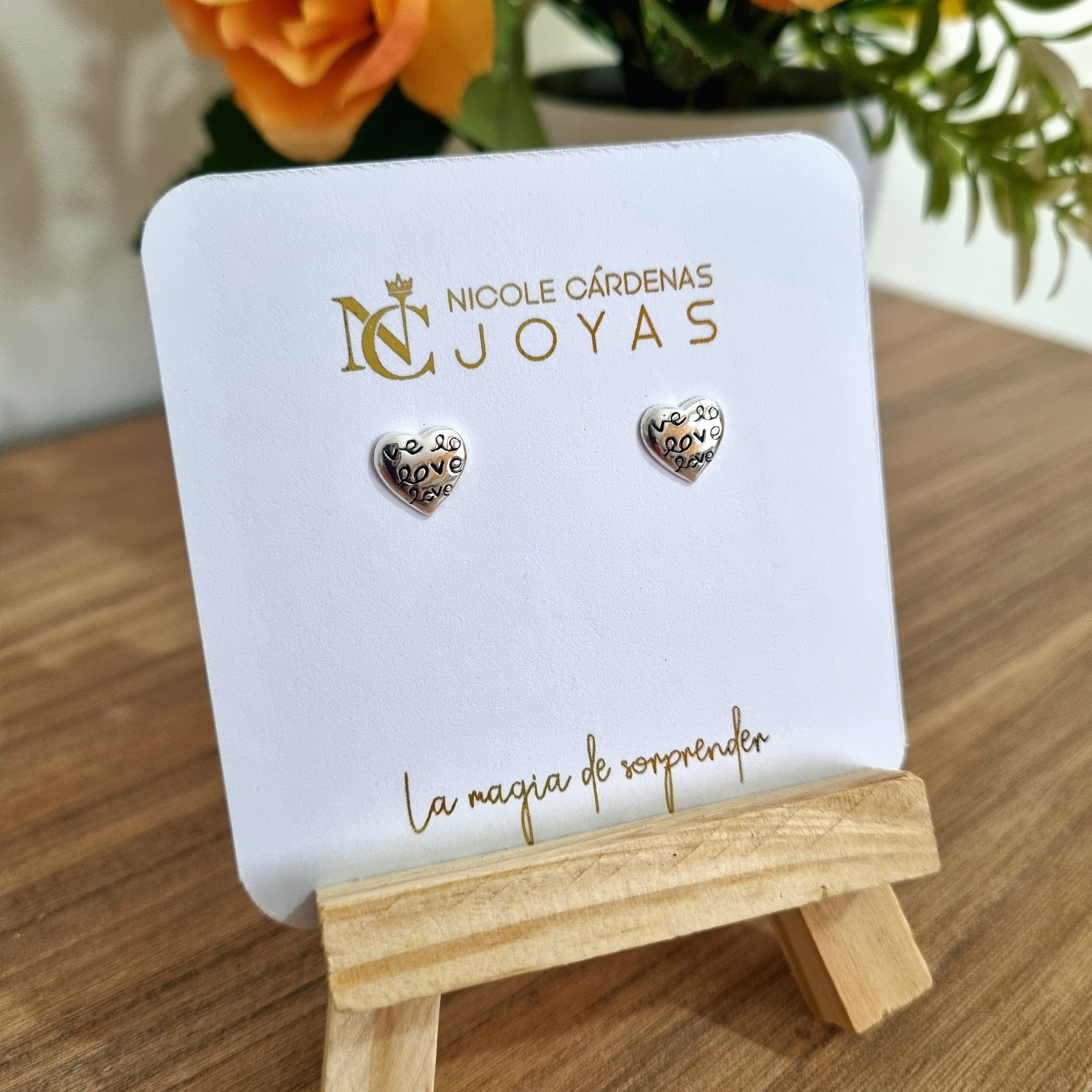 AROS CORAZÓN LOVE