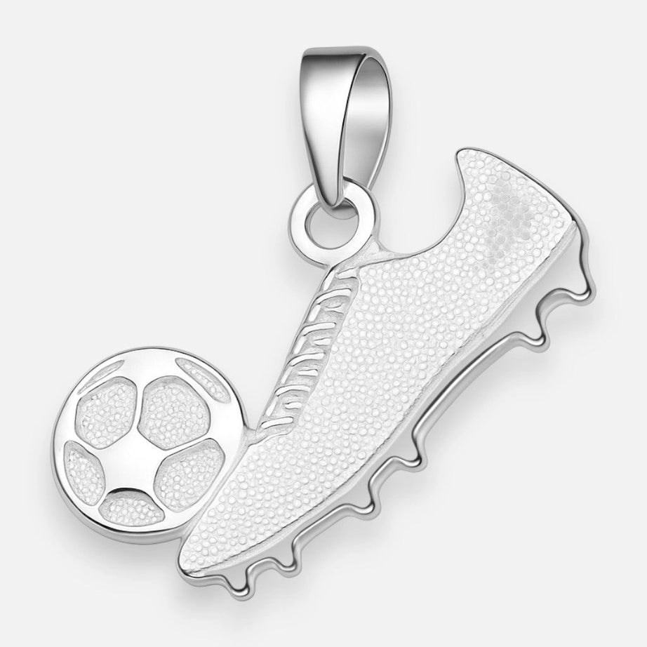 COLLAR ZAPATO Y PELOTA DE FÚTBOL