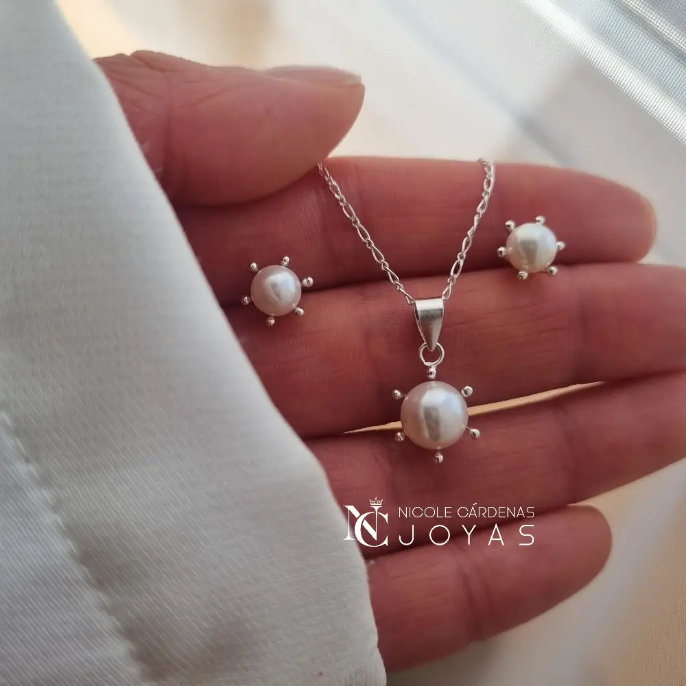 CONJUNTO PERLAS PISTILO 6x8