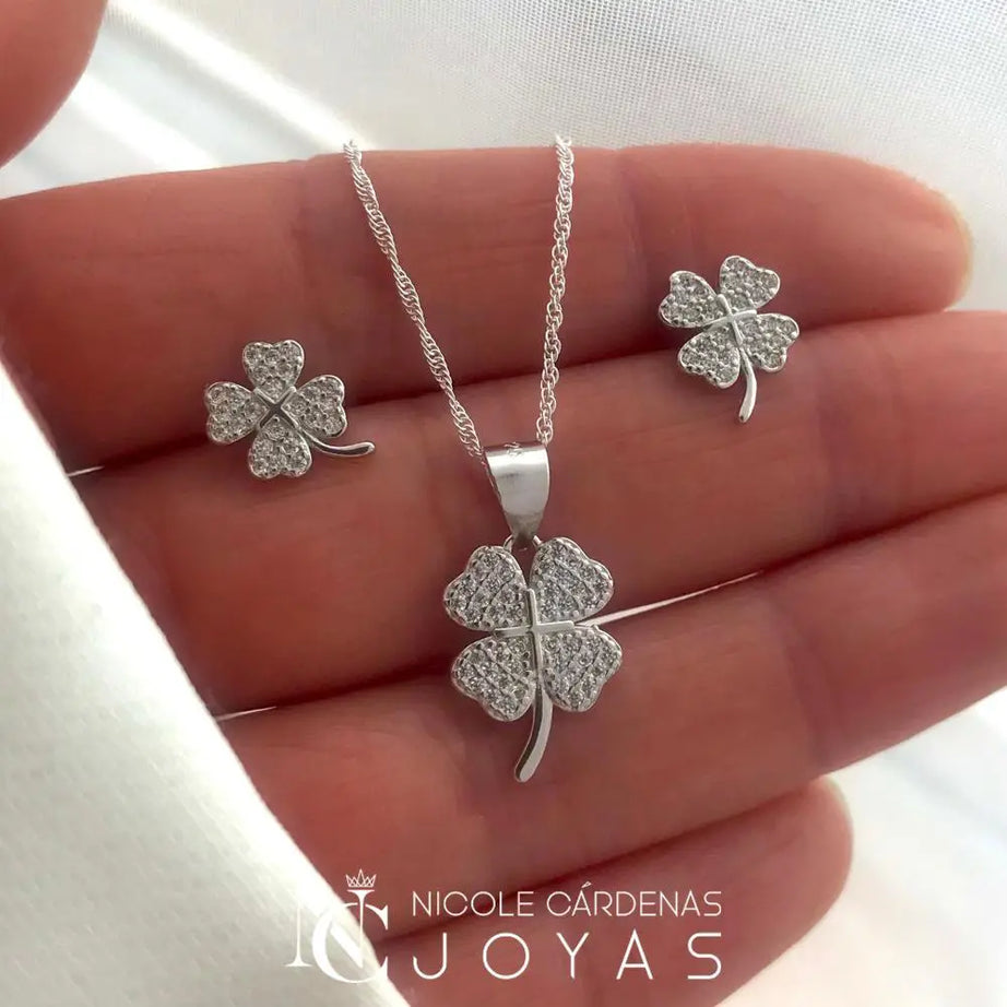 Conjunto Trébol Cuatro Hojas