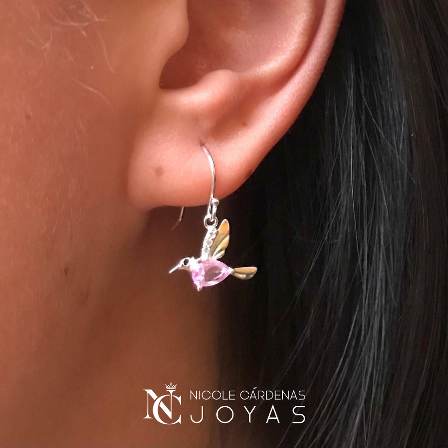 AROS COLIBRÍ CIRCÓN ROSA FRANCIA