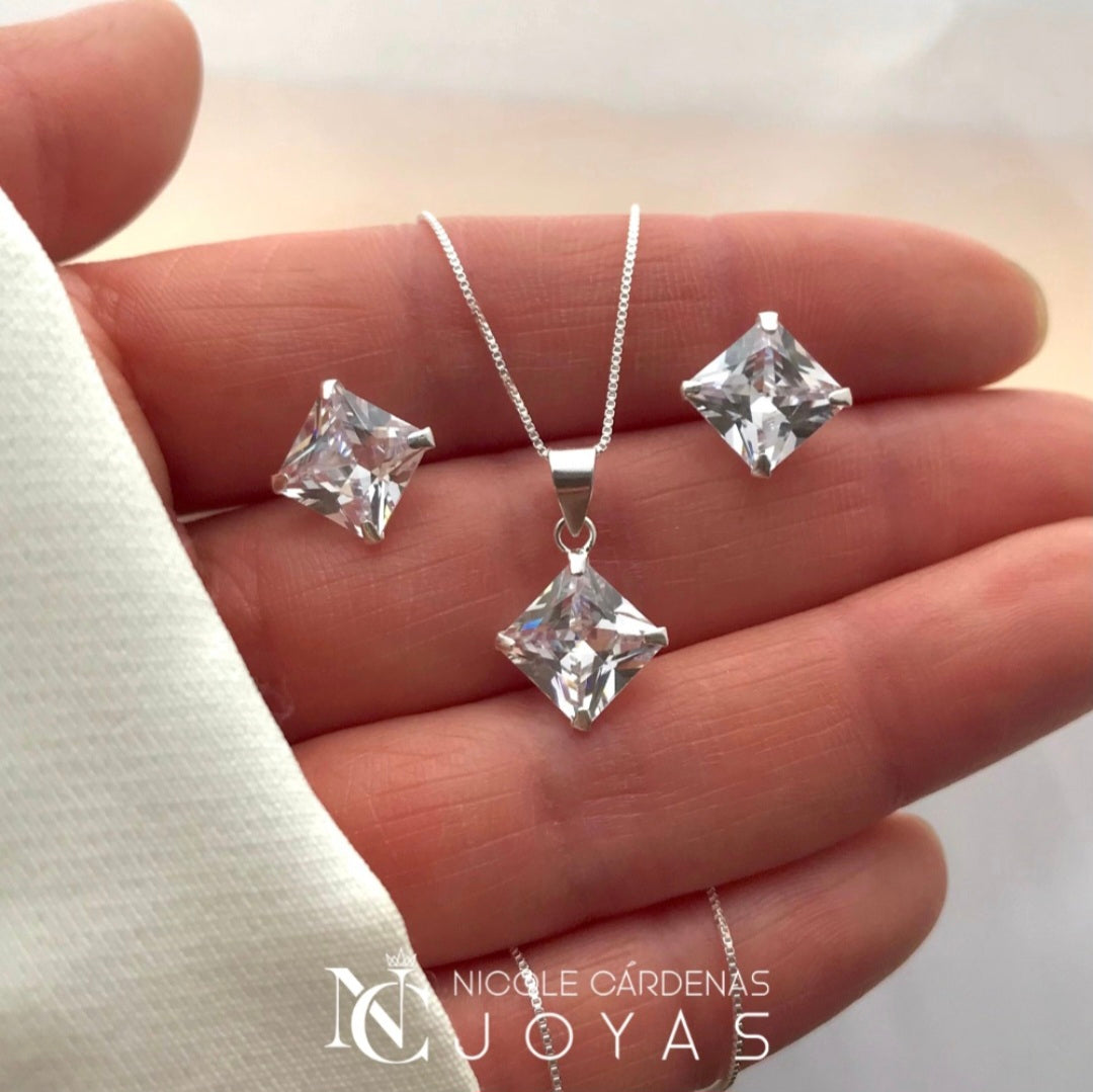 CONJUNTO CIRCÓN CUADRADO 8 MM