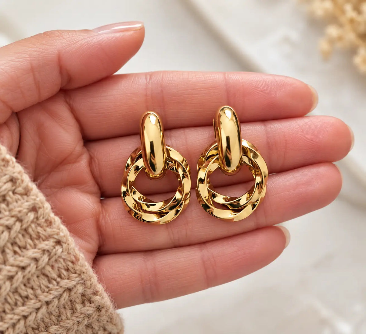 ARGOLLAS LAZO DORADO
