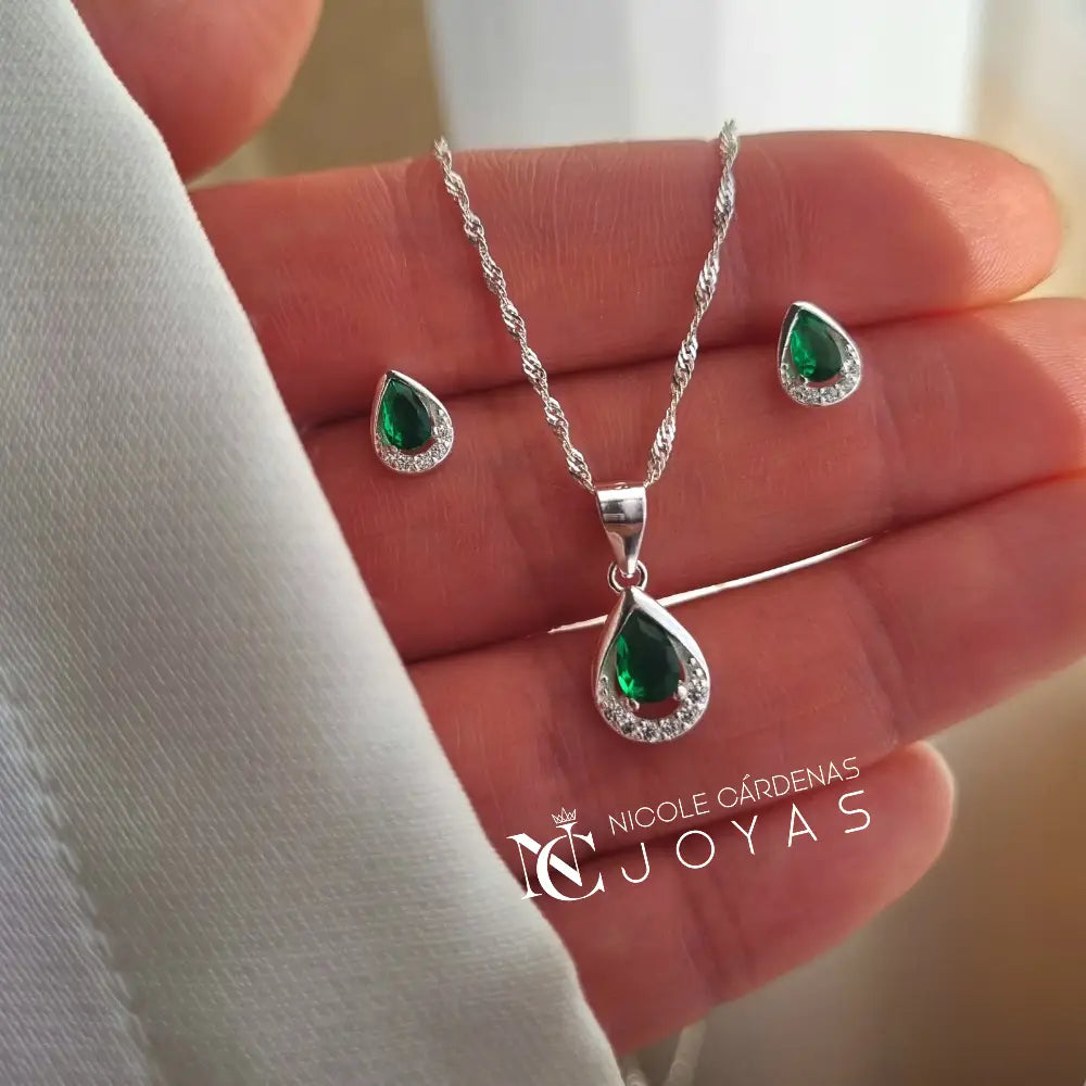 CONJUNTO GOTA CIRCÓN ESMERALDA