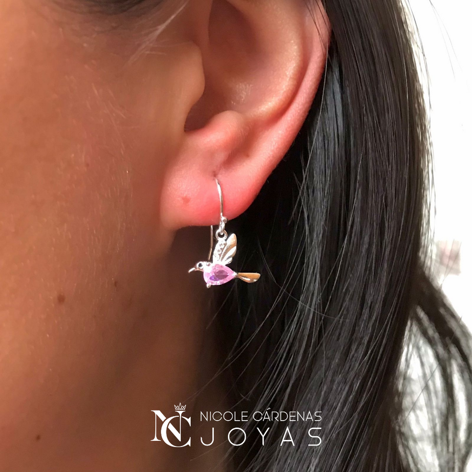 AROS COLIBRÍ CIRCÓN ROSA FRANCIA