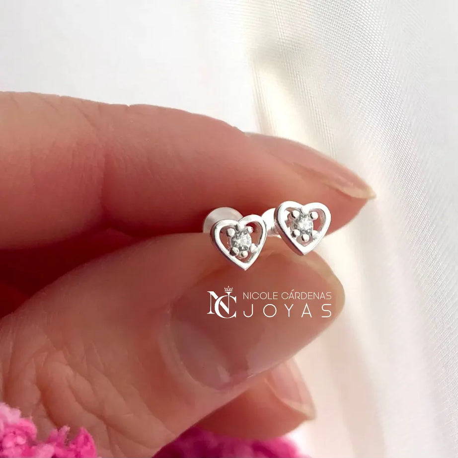 AROS NIÑA CORAZÓN CON TOPE