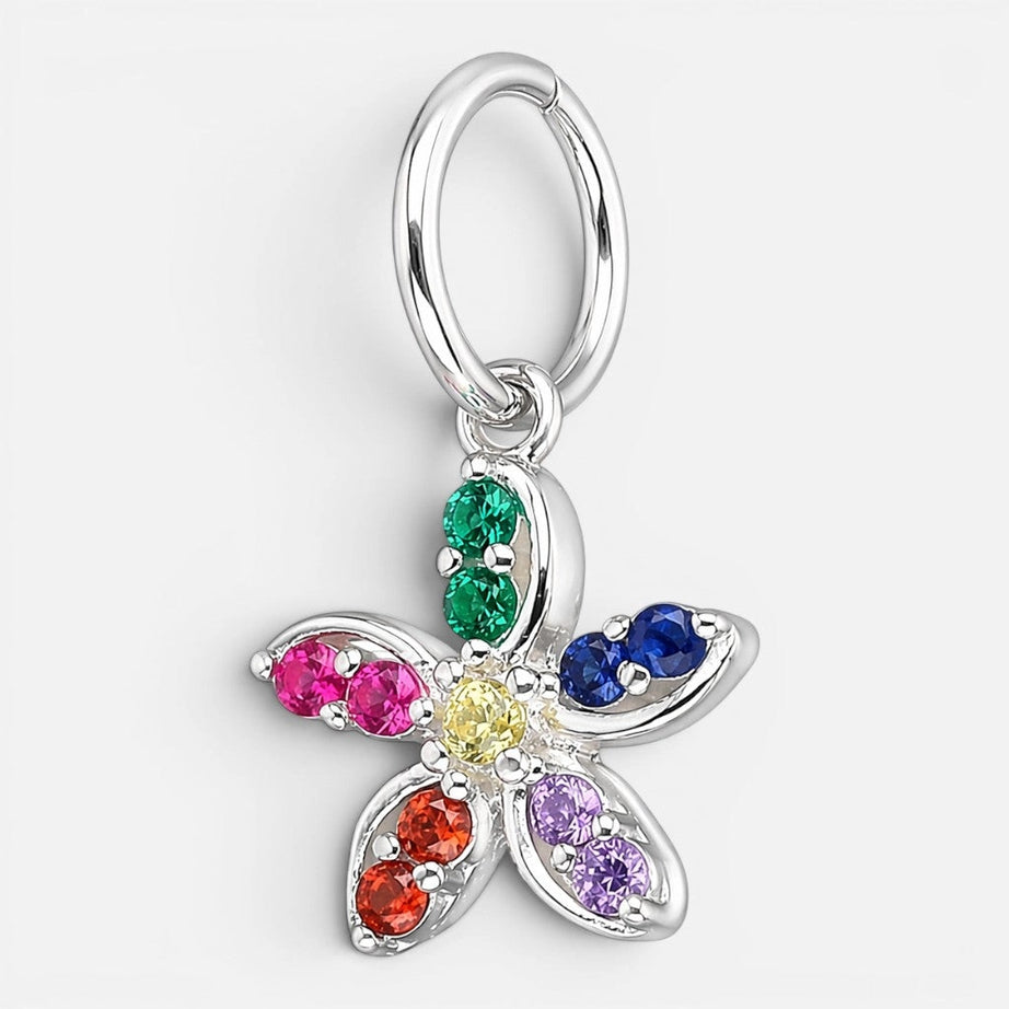 COLLAR FLOR CIRCONES MULTICOLOR