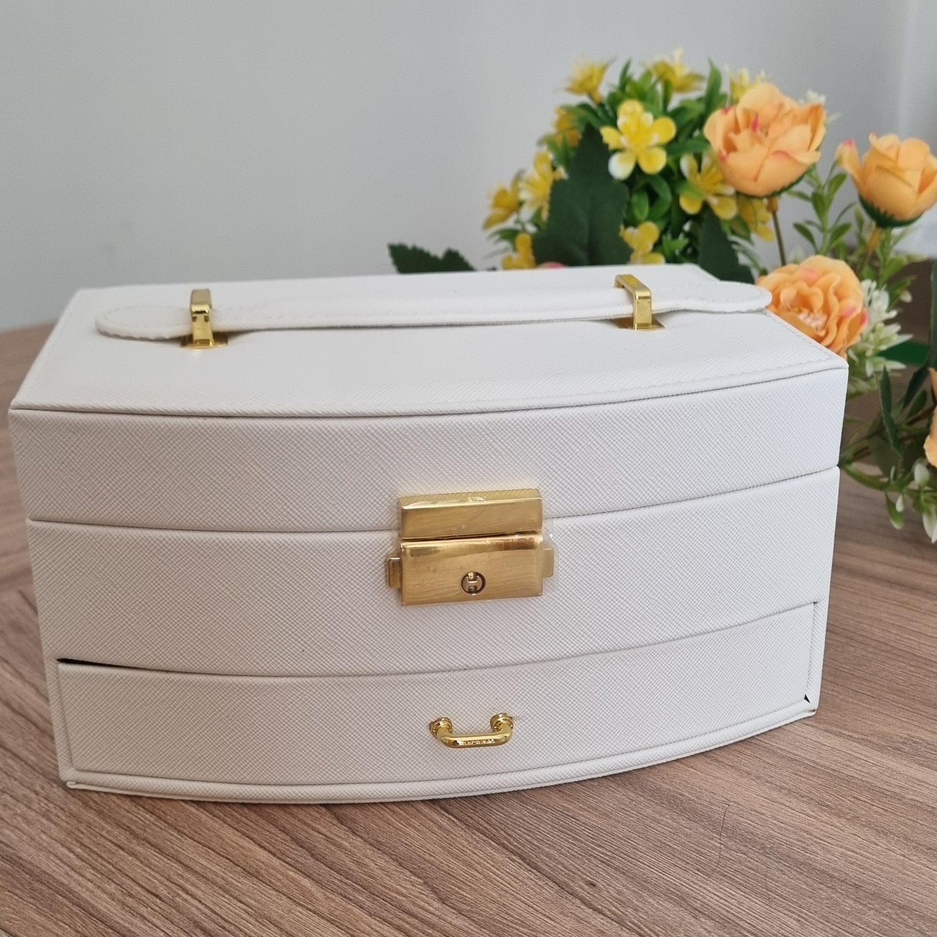 MALETA JOYERO BLANCO