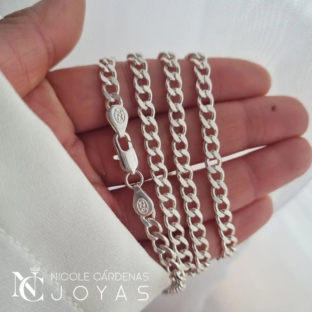 CADENA GRUMET 70 cm LARGO - 4 mm ANCHO