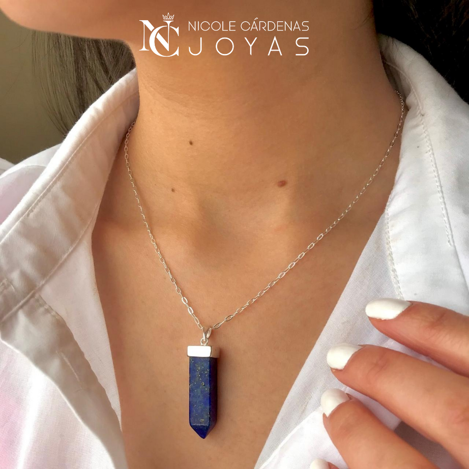 COLLAR CUARZO LAPISLAZULI