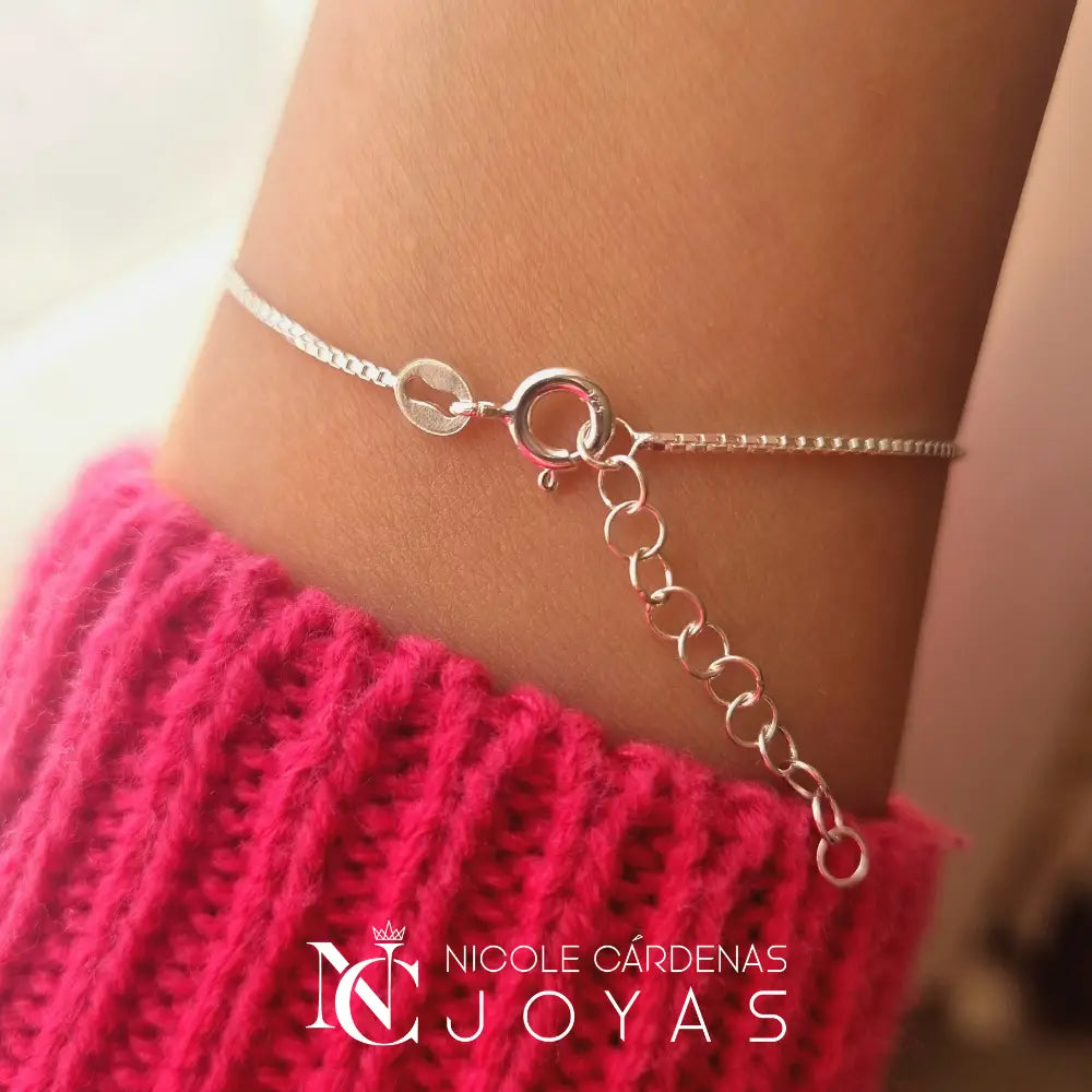 PULSERA VENECIANA CON CORAZONES