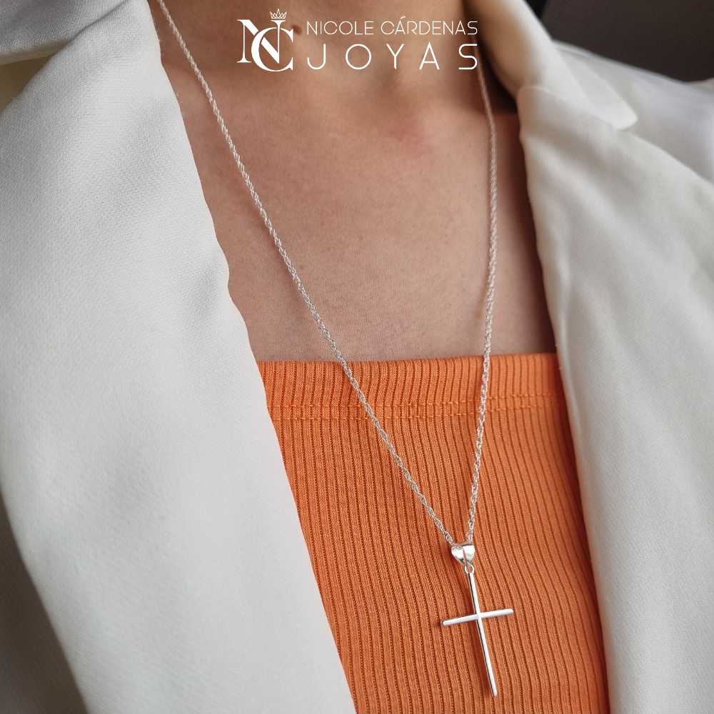CRUCIFIJO LISO UNISEX