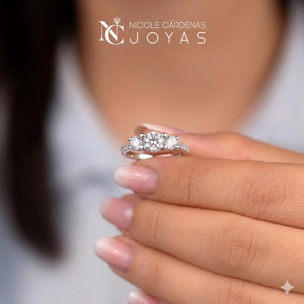 ANILLO TRIOLOGÍA DE CIRCONES