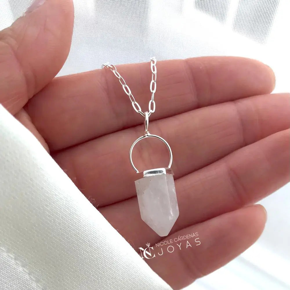 COLLAR CUARZO BLANCO