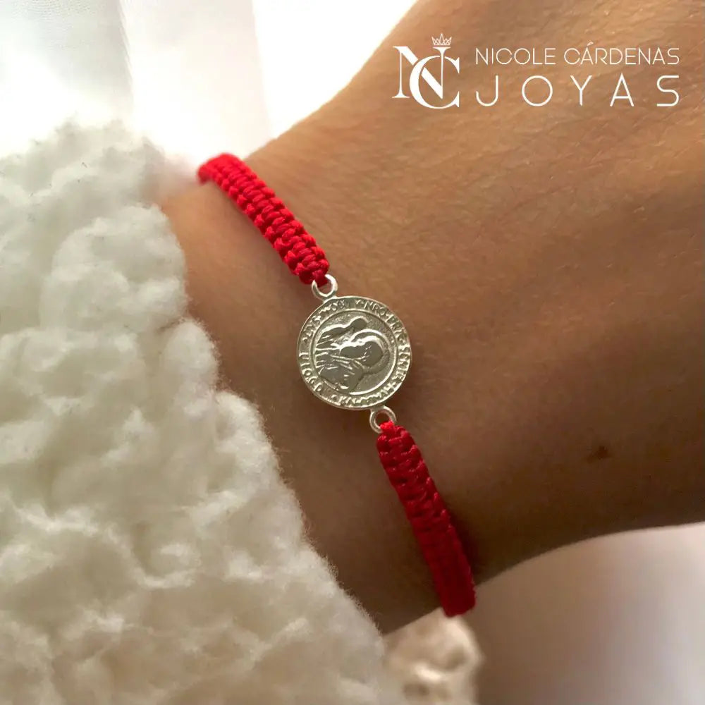 PULSERA HILO ROJO SAN BENITO (Adulto y baby)