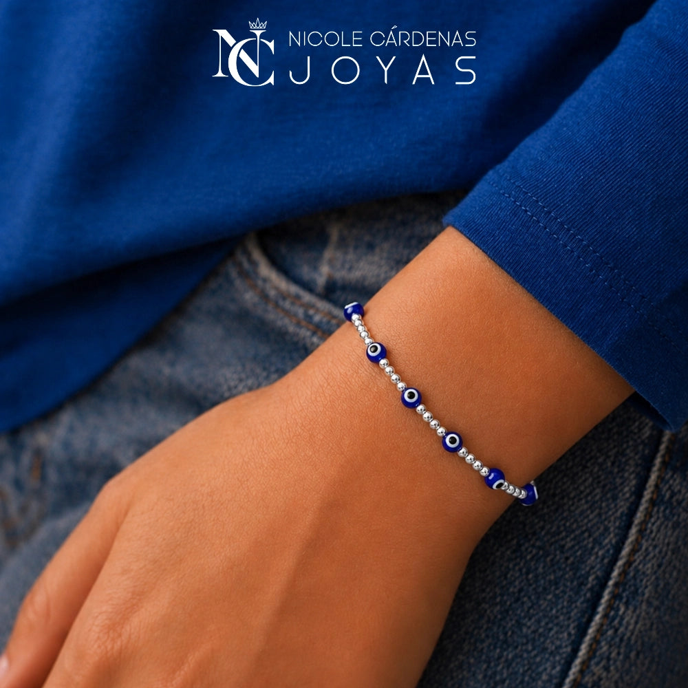 PULSERA OJO TURCO ELÁSTICA