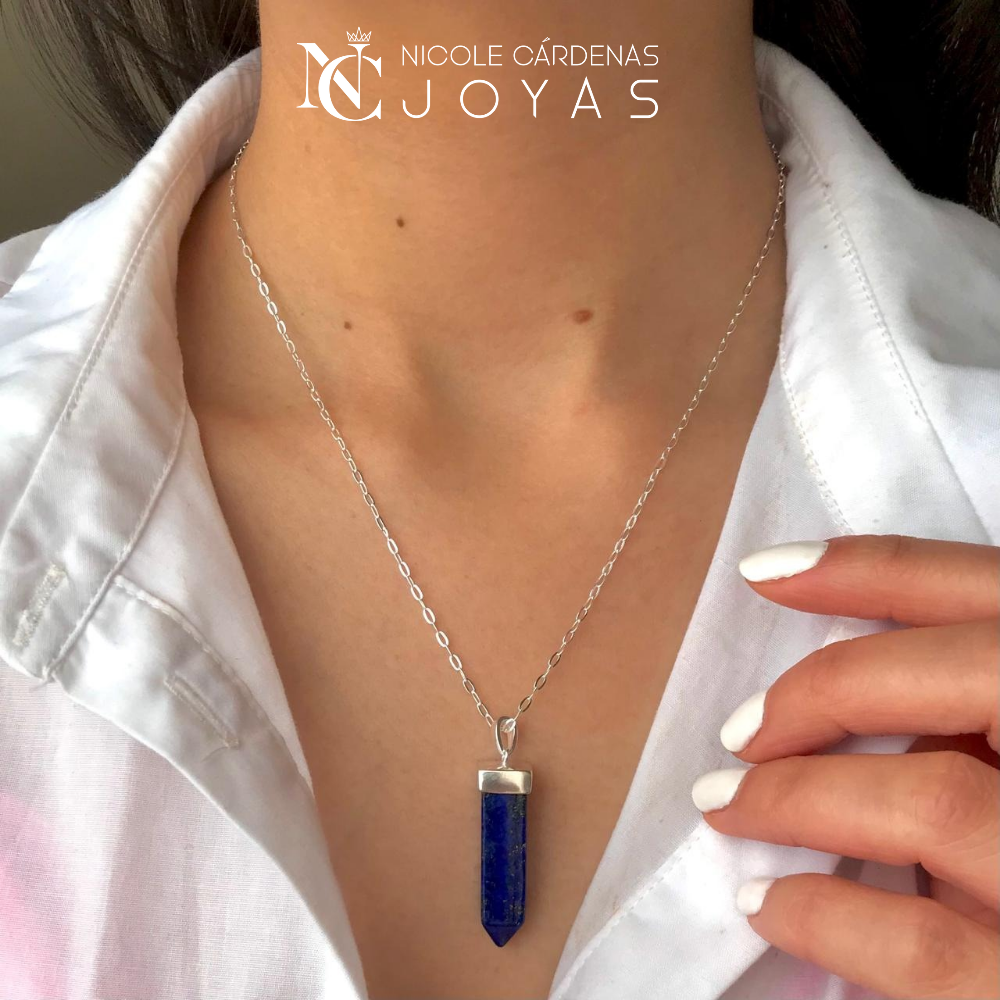 COLLAR CUARZO LAPISLAZULI