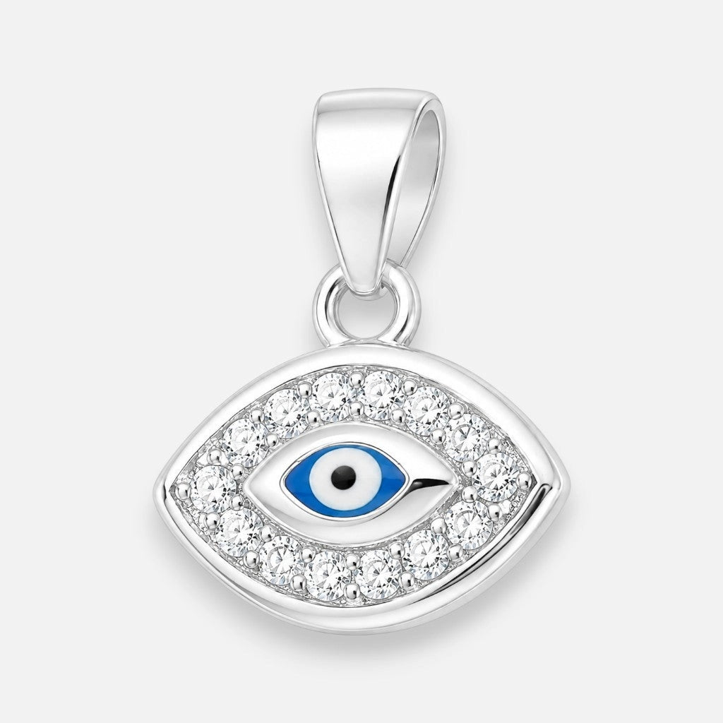 COLLAR OJO TURCO Y CIRCONES
