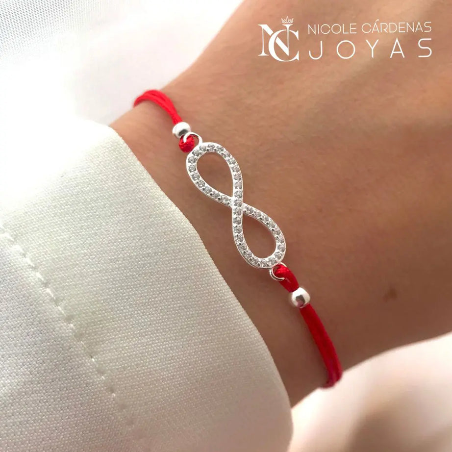 PULSERA HILO ROJO INFINITO