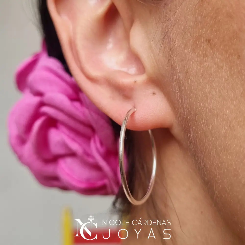 ARGOLLAS LISAS DE 30 MM DIAMETRO