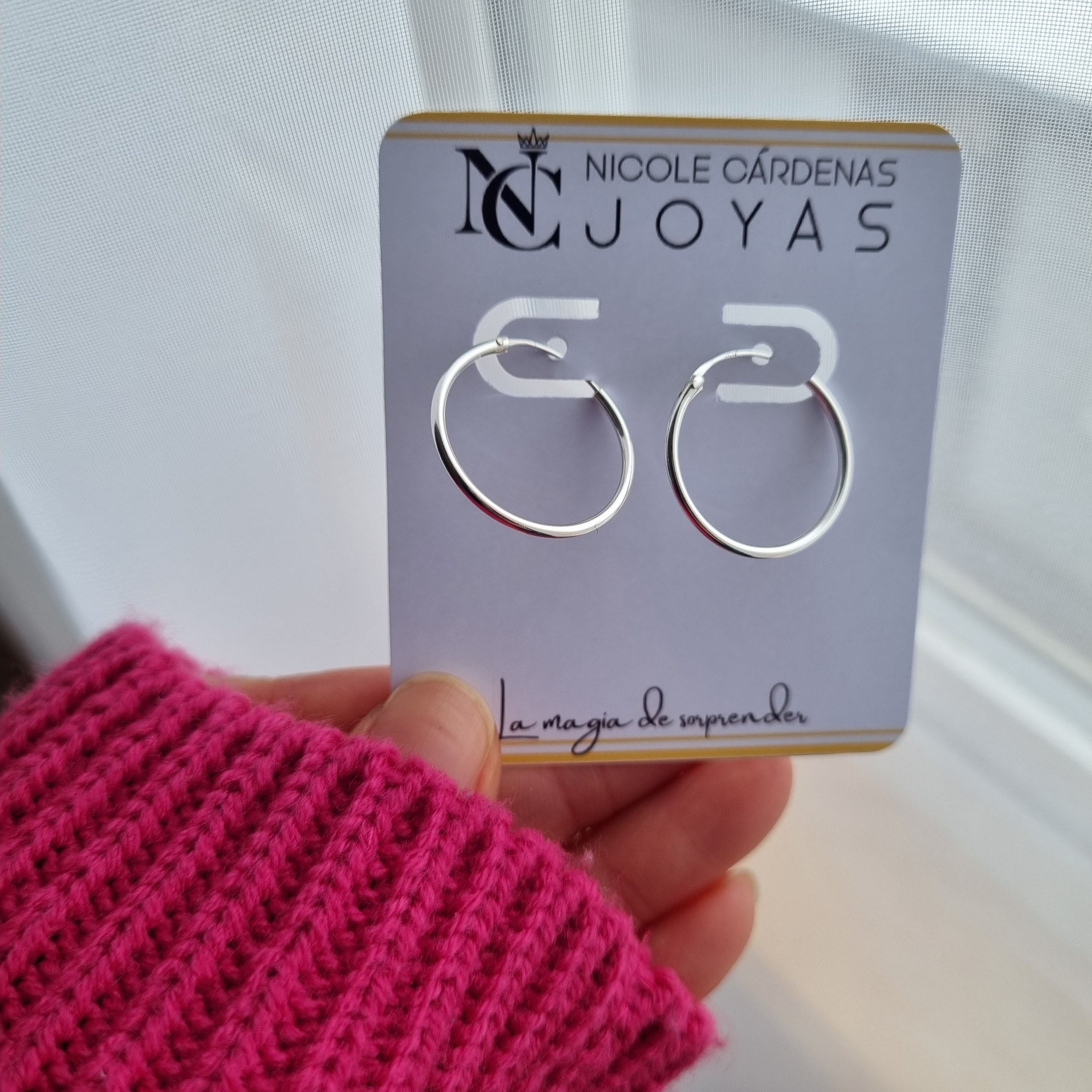 ARGOLLA LISA DE 20 MM DIÁMETRO